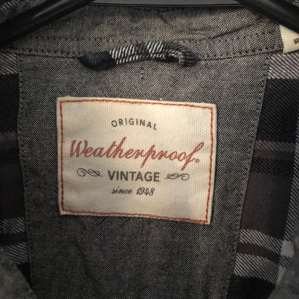 Weatherproof Vintage Plaid Button Down Flannel Shirt - Picture 3 of 4